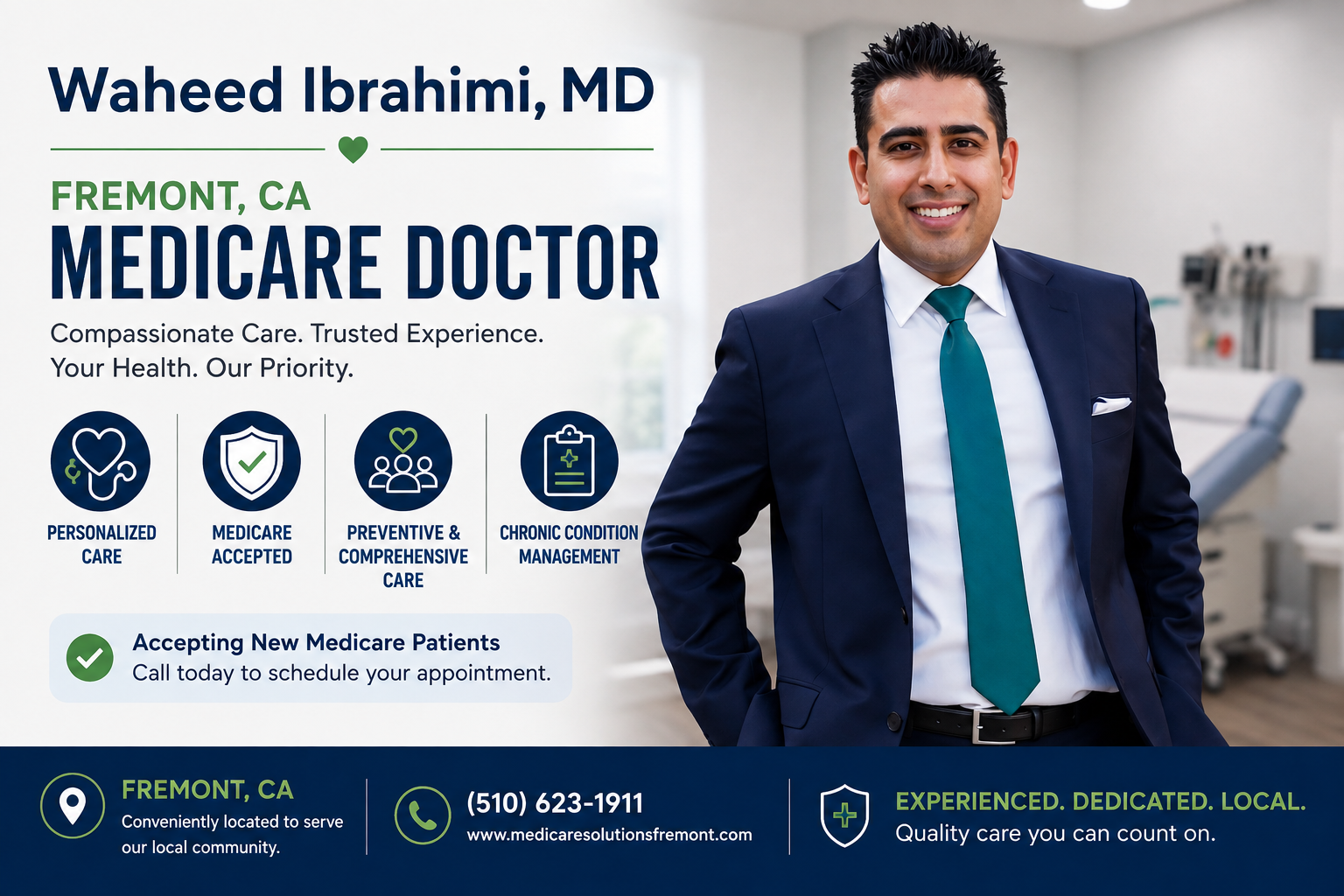 Waheed Ibrahimi, MD: Fremont, CA Medicare Doctor & Internal Medicine Physician